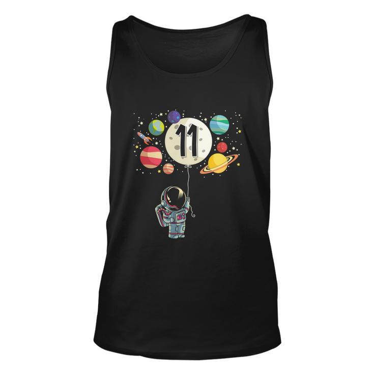 11 Years Old Birthday Boy Gift Astronaut 11Th Birthday Gift Unisex Tank Top