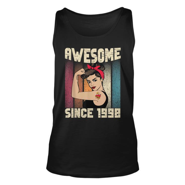 24 Year Old Awesome Since 1998 24Th Birthday Women  Unisex Tank Top