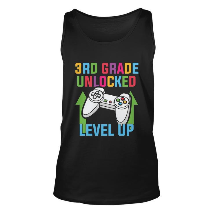 3Rd Grade Unlocked Level Up Back To School First Day Of School Unisex Tank Top