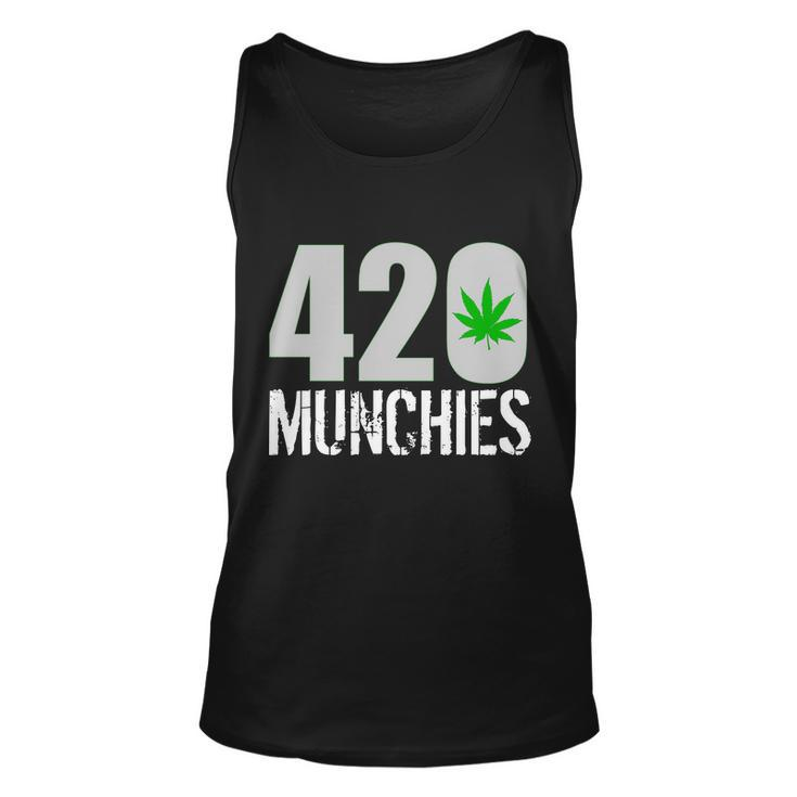 420 Munchies Weed Leaf Unisex Tank Top