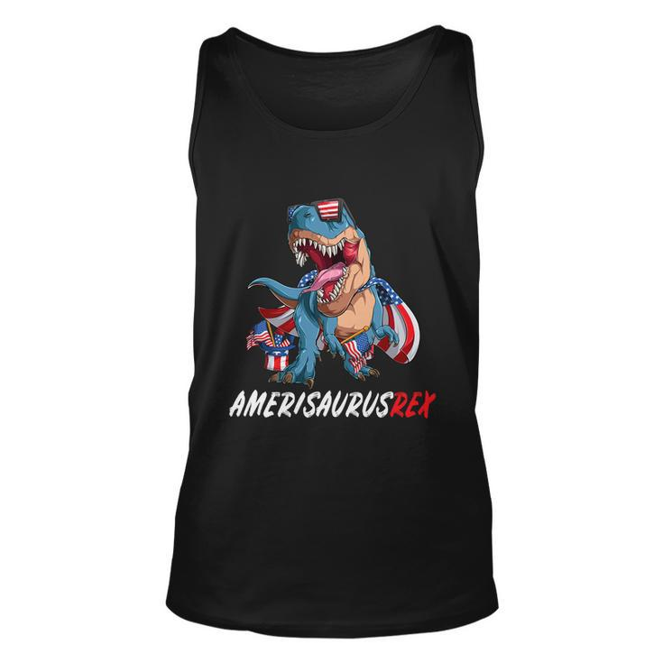 4Th July Tfunny Giftrex America Dinosaur Independence Day Patriot Usa Gift Unisex Tank Top