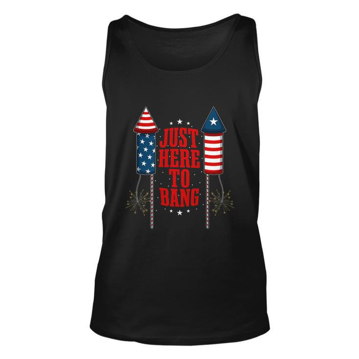 4Th Of July Funny Fireworks Patriotic American Firecracker Unisex Tank Top