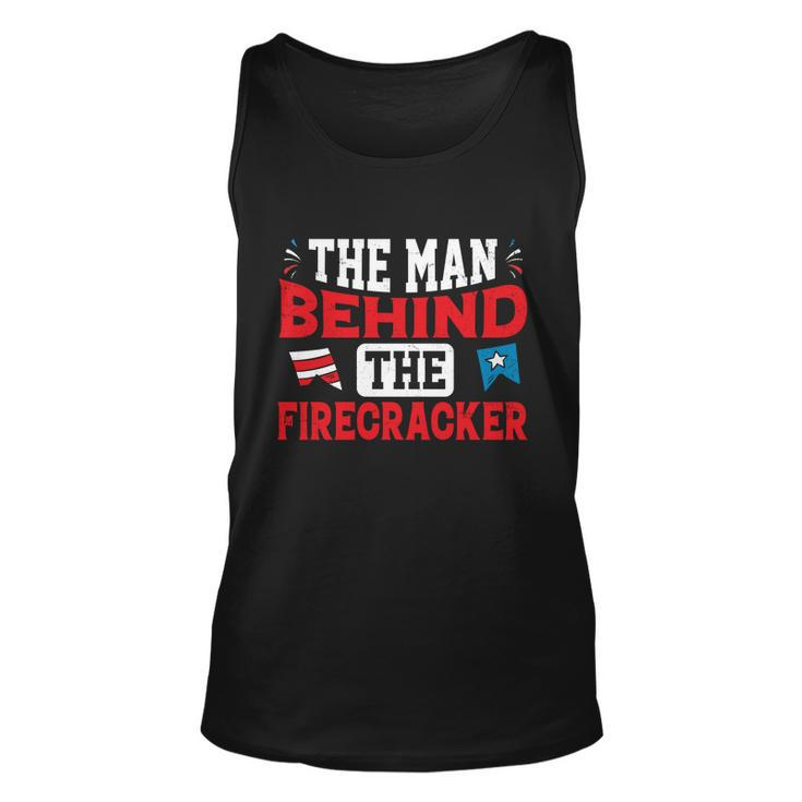 4Th Of July Pregnancy Gift The Man Behind The Firecracker Cool Gift Unisex Tank Top