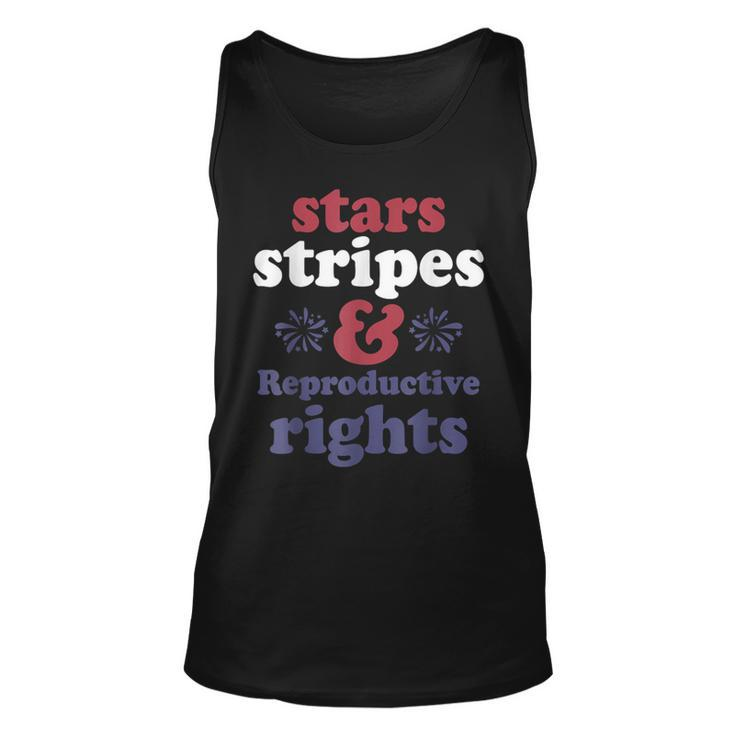 4Th Of July Stars Stripes Reproductive Rights Patriotic  Unisex Tank Top