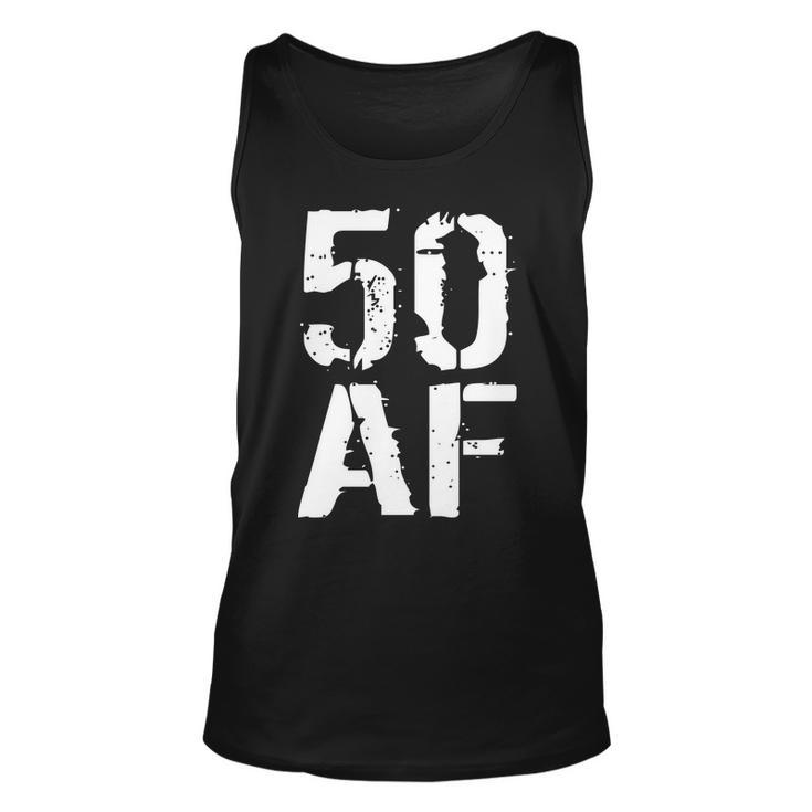 50 Af 50Th Birthday Tshirt Unisex Tank Top
