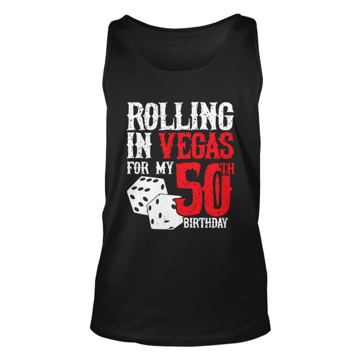 50Th Birthday Gift Vintage  V10 Unisex Tank Top