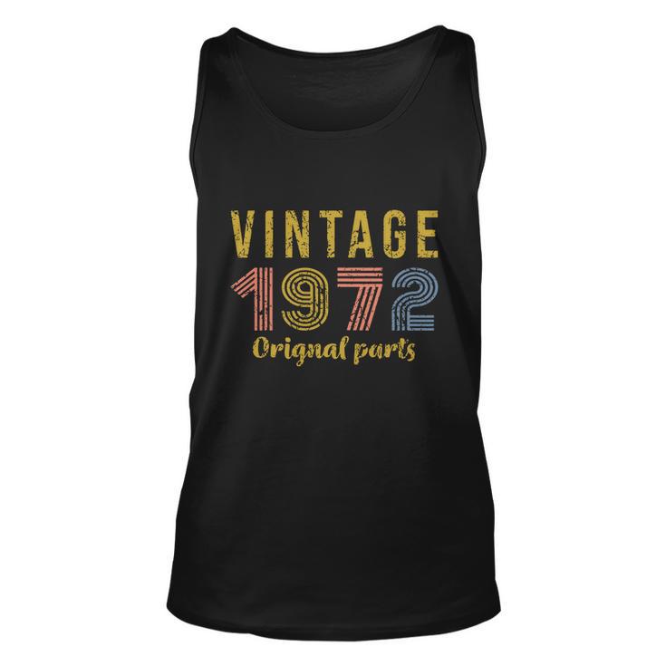 50Th Birthday Gift Vintage  V12 Unisex Tank Top