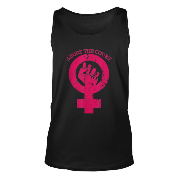 Abort The Court Womens Reproductive Rights Unisex Tank Top