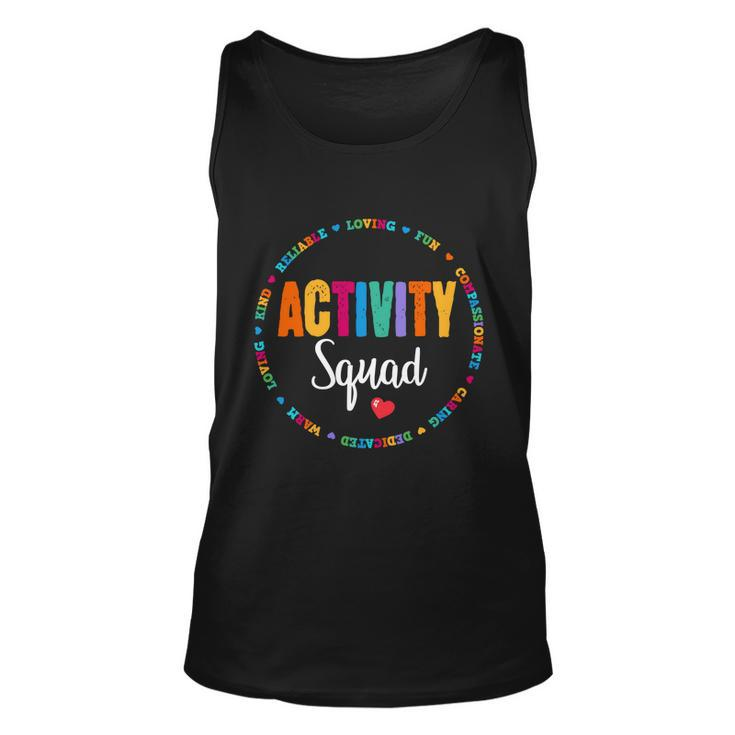 Activity Assistant Squad Team Professionals Week Director Meaningful Gift Unisex Tank Top