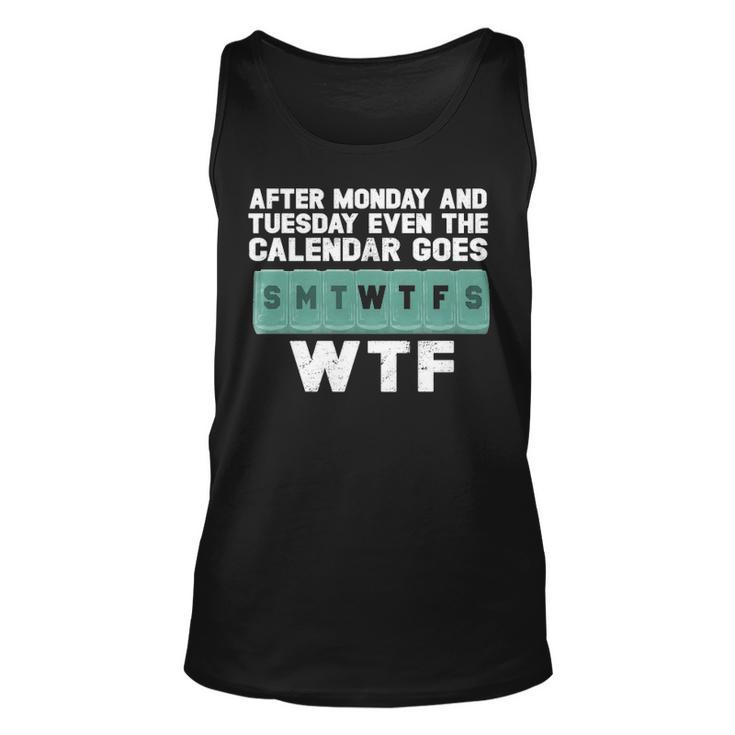 After Monday Unisex Tank Top