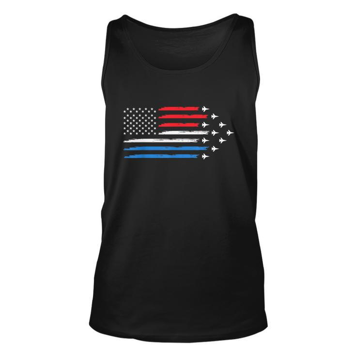 Air Force Us Veterans 4Th Of July Shirt American Flag Unisex Tank Top