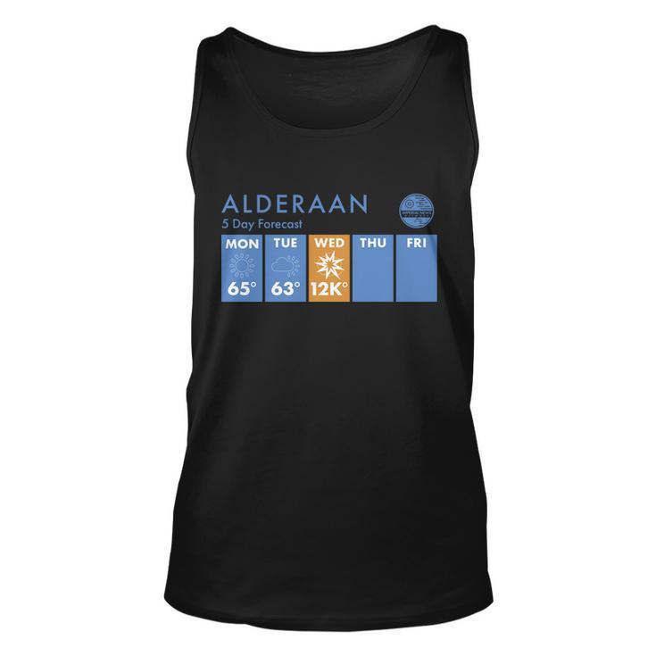 Alderaan 5 Day Forecast Tshirt Unisex Tank Top