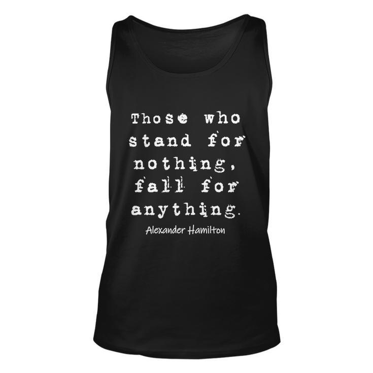 Alexander Hamilton Gift Inspirational Famous Aham Quote Gift Graphic Design Printed Casual Daily Basic Unisex Tank Top