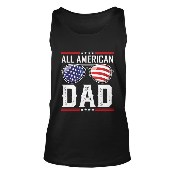 All American Dad Meaningful Gift Fourth 4Th Of July Sunglasses Family Gift Unisex Tank Top