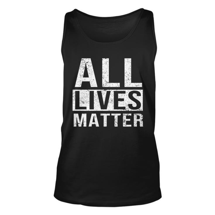 All Lives Matter V2 Unisex Tank Top