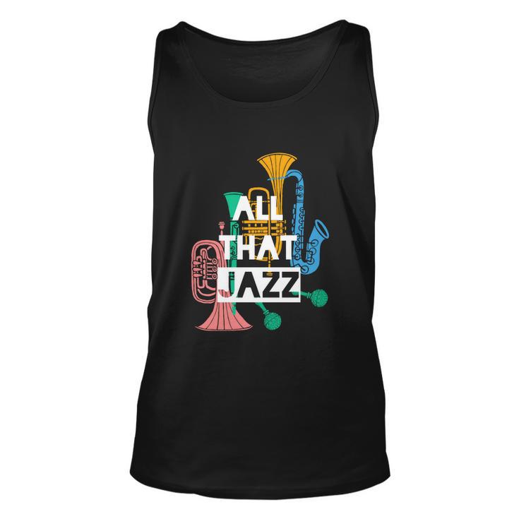 All That Jazz Unisex Tank Top