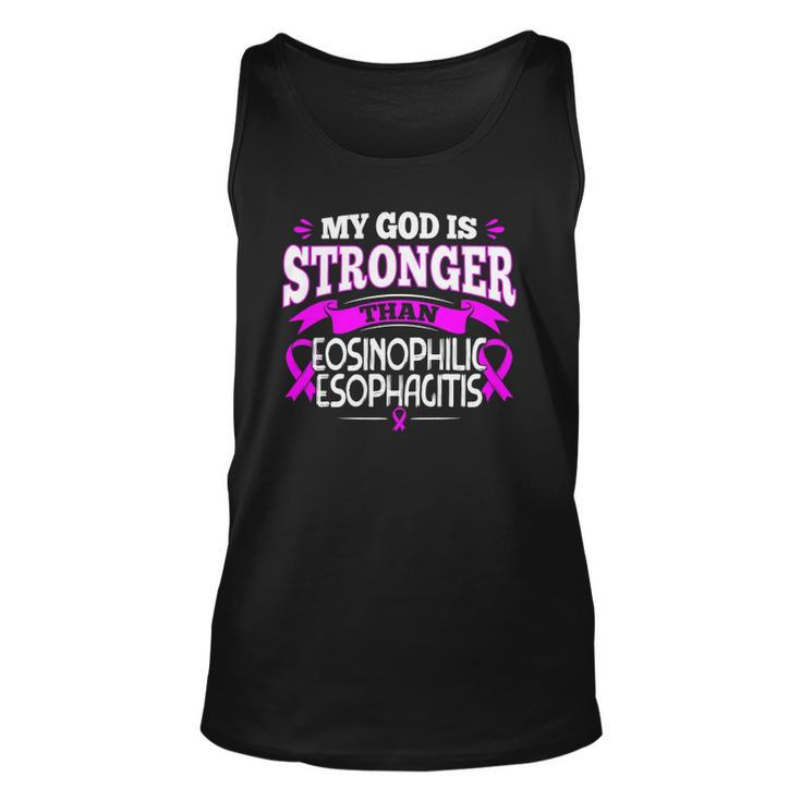 Allergic Oesophagitis Awareness Ribbon For Eoe Patients Tank Top