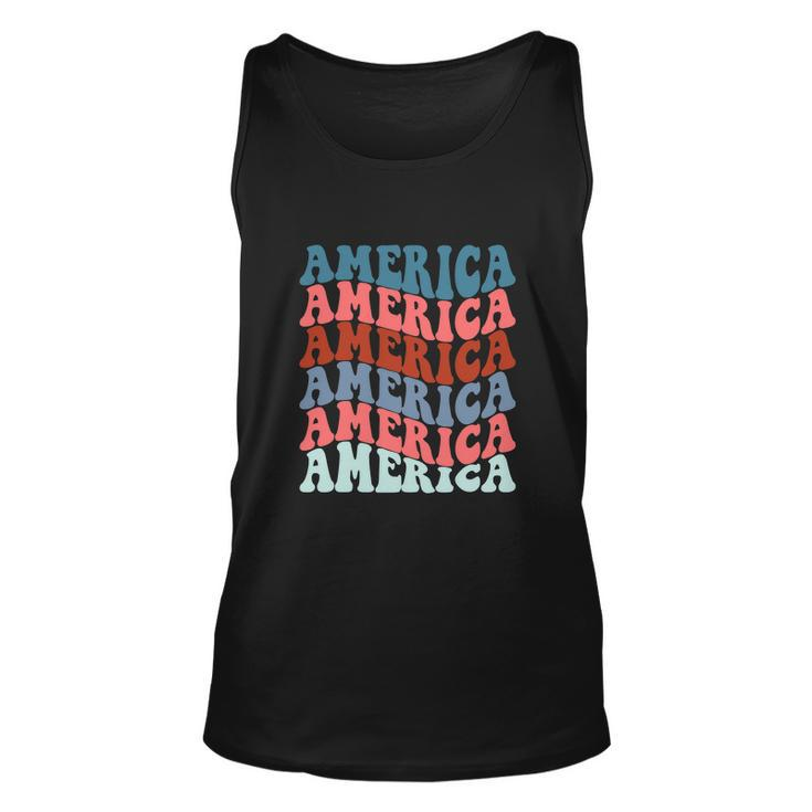 America America Merica Funny 4Th Of July Patriotic Unisex Tank Top