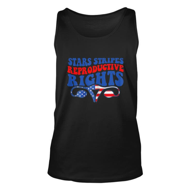 American 4Th Of July Stars Stripes Reproductive Rights Unisex Tank Top