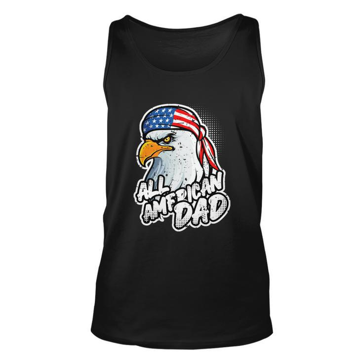 American Bald Eagle Mullet 4Th Of July All American Dad Gift Unisex Tank Top