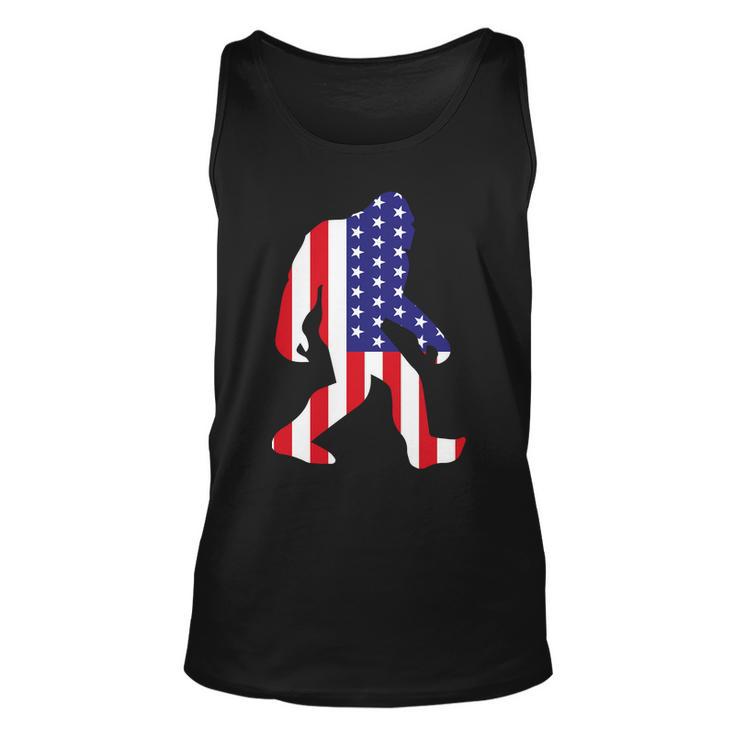 American Bigfoot Tshirt Unisex Tank Top