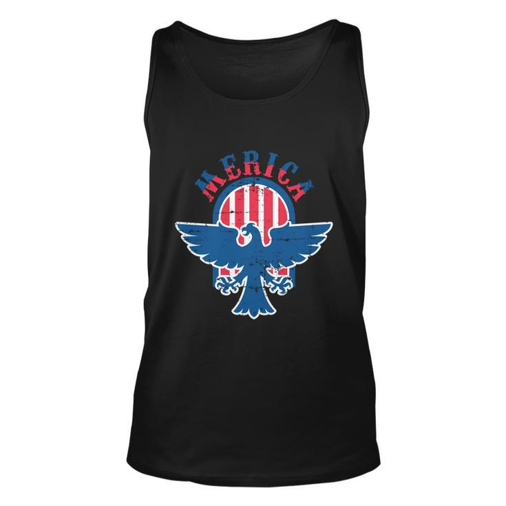 American Flag 4Th Of July Gift Patriotic Eagle Mullet Cool Gift Unisex Tank Top