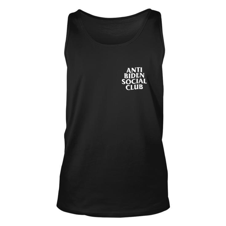 Anti Biden Social Club Tshirt Unisex Tank Top