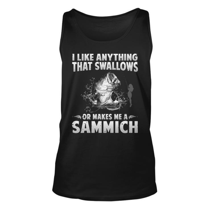 Anything That Swallows Unisex Tank Top
