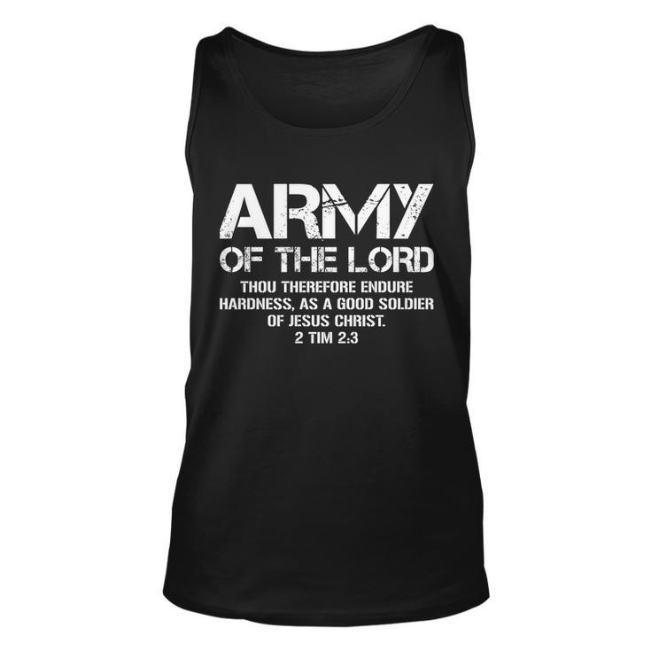 Army Of The Lord Tshirt Unisex Tank Top