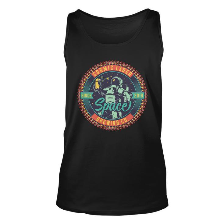 Astronaut Cosmic Lager Space Unisex Tank Top