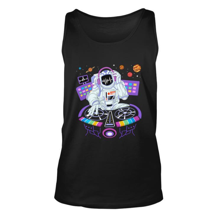 Astronaut Dj Unisex Tank Top