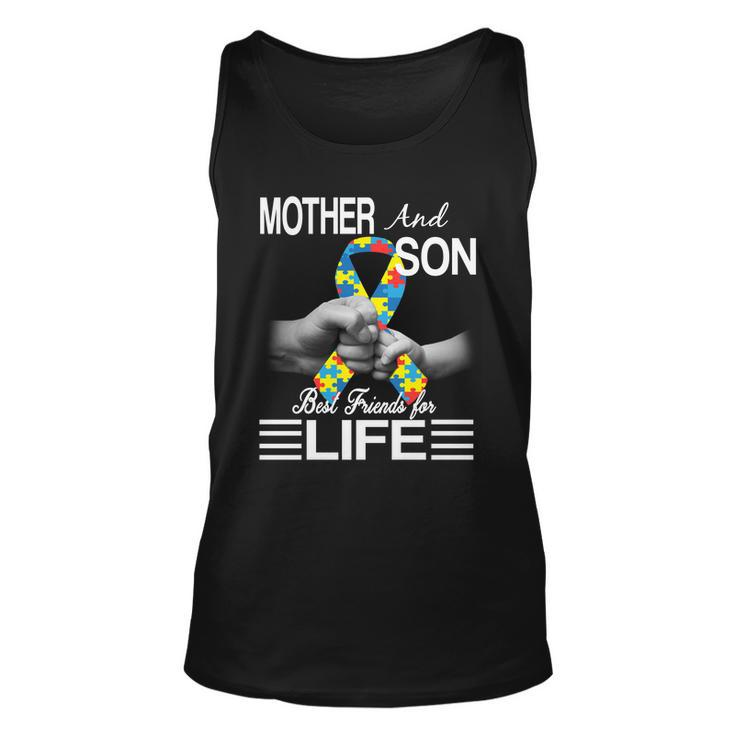 Autism Mother And Son Best Friends For Life Unisex Tank Top