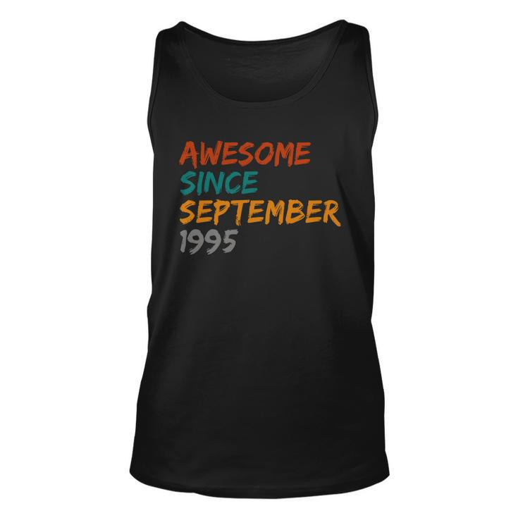 Awesome Since September 1995 Unisex Tank Top