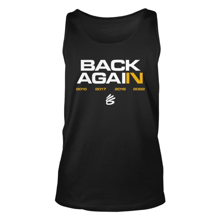 Back Again Warriors Champion Iv Unisex Tank Top