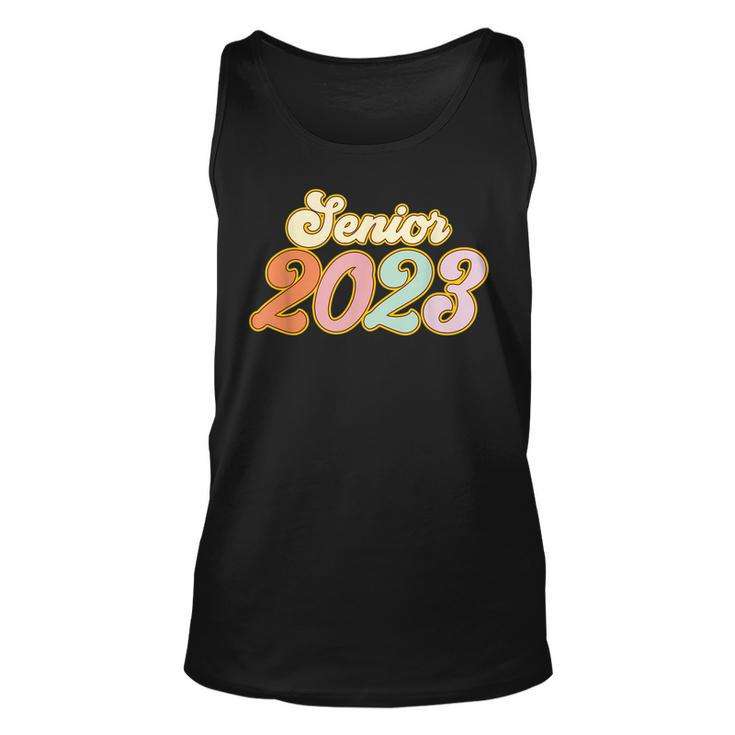 Back To School Senior 2023 Graduation Or First Day Of School  Unisex Tank Top