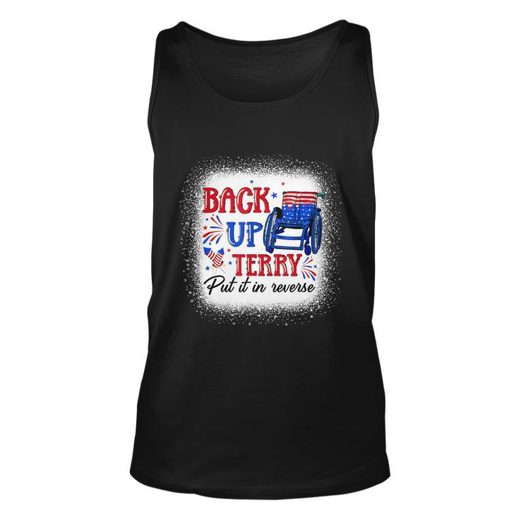 Back Up Terry Put It In Reverse 4Th Of July American Flag Unisex Tank Top