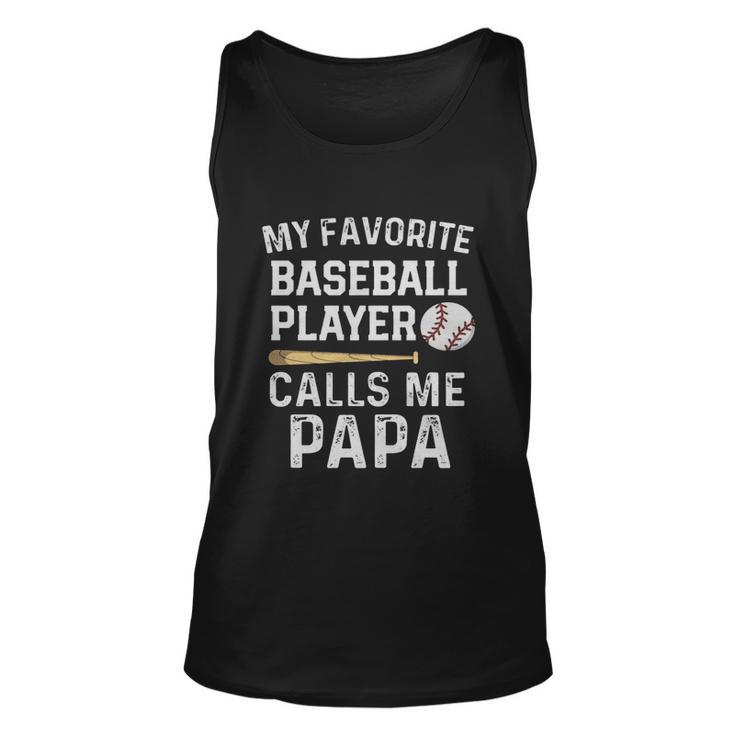 Baseball Papa V2 Unisex Tank Top