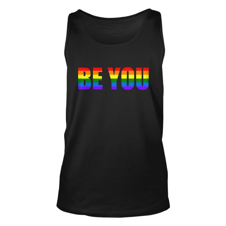 Be You Lgbt Flag Gay Pride Month Transgender Lgbt Pride Graphic Design Printed Casual Daily Basic Unisex Tank Top