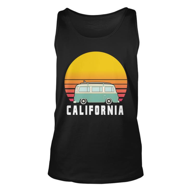 Beach Bum California Hippie Van Unisex Tank Top