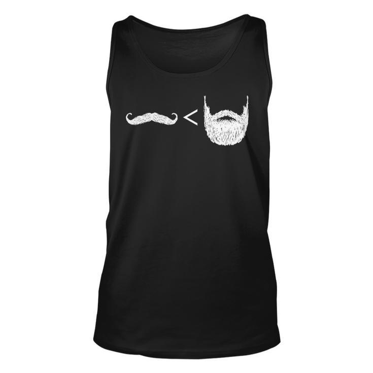 Beards - Greater Than Mustaches Unisex Tank Top