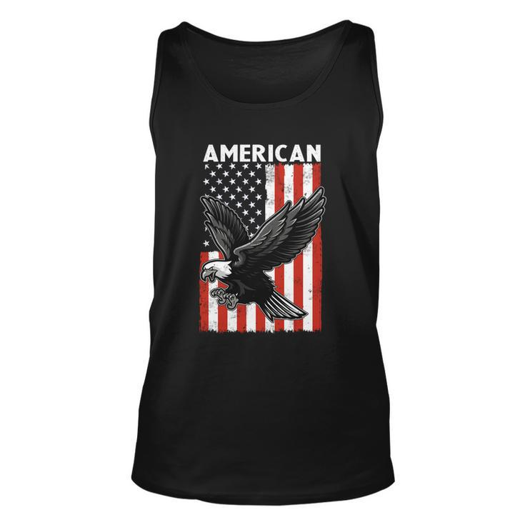 Beautiful Flying American Bald Eagle Mullet 4Th Of July Gift Unisex Tank Top