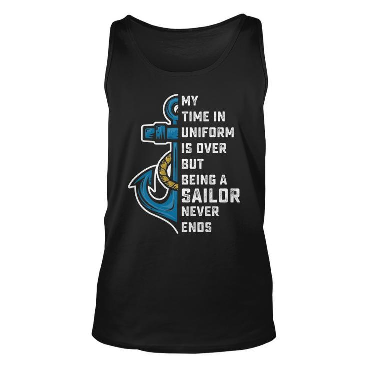 Being A Sailor Never End Unisex Tank Top