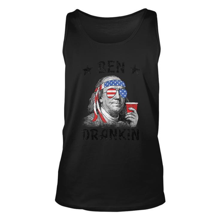 Ben Drankin Funny 4Th Of July Unisex Tank Top