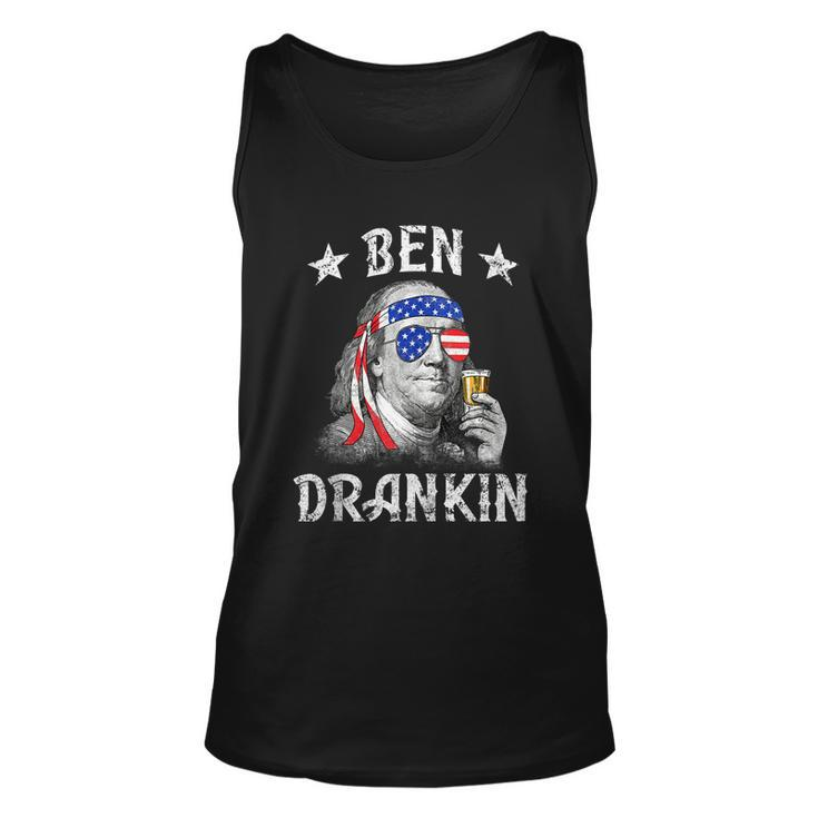 Ben Drankin Funny 4Th Of July V2 Unisex Tank Top