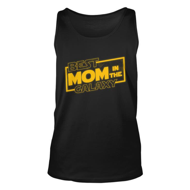 Best Mom In The Galaxy Parody Movie Logo Unisex Tank Top