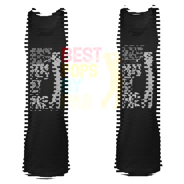 Best Pops By Par Back Design Unisex Tank Top