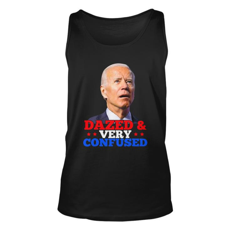 Biden Dazed And Very Confused Funny Mothers Day Unisex Tank Top