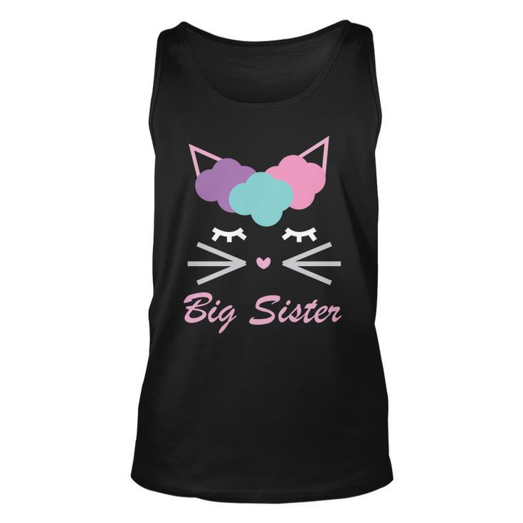 Big Sister Cute Cat Tshirt Unisex Tank Top