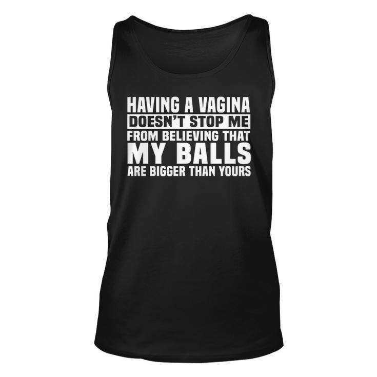 Bigger Than Yours V2 Unisex Tank Top