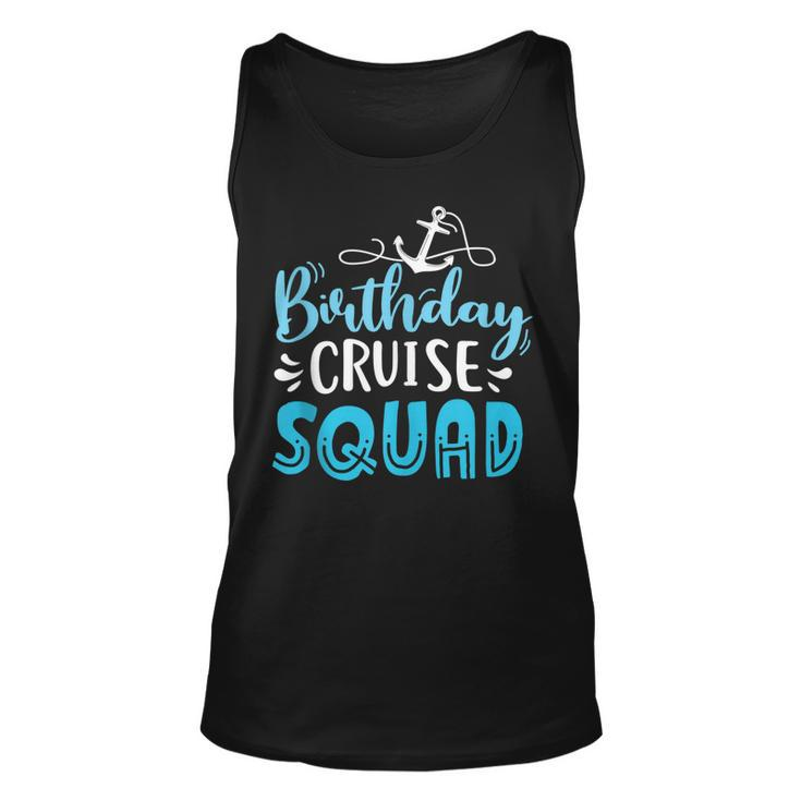 Birthday Cruise Squad Cruising Vacation Funny Birthday Gifts  V2 Men Women Tank Top Graphic Print Unisex